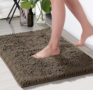 Spa Style Chenille Bath Rug